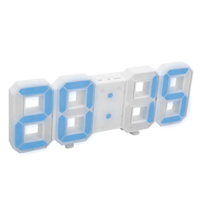 Custom Printed Ghost LED digital clock - Image 1