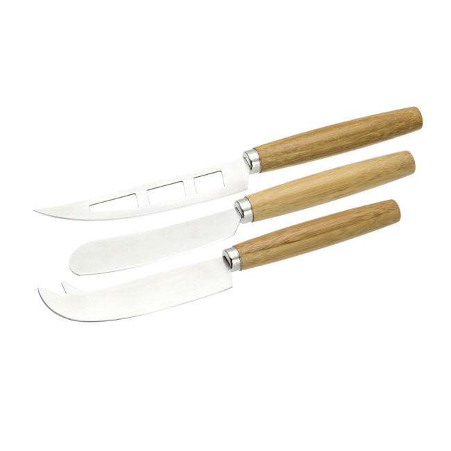 Custom Printed Cheese Knife Set - Image 1