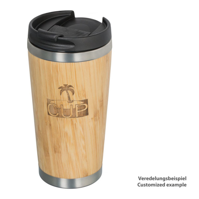 Custom Printed Talca Bamboo Thermomug 350ml - Image 6