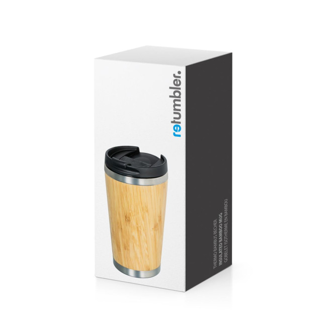 Custom Printed Talca Bamboo Thermomug 350ml - Image 7