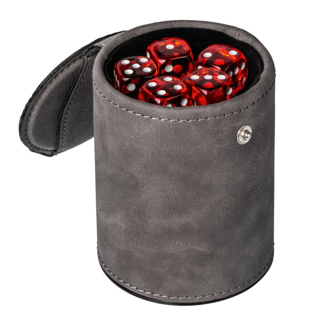 Custom Printed Dice cup with 5 dice - Image 5