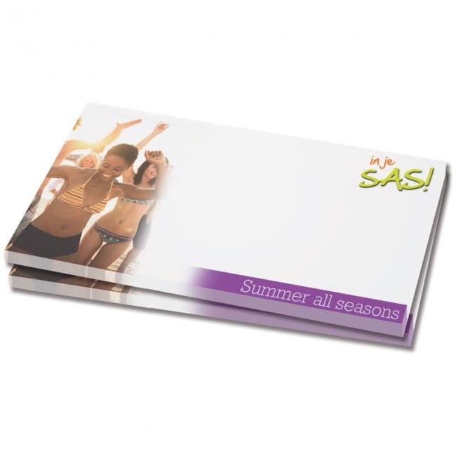 Custom Printed 25 adhesive notes, 125x72mm, full-colour - Image 2