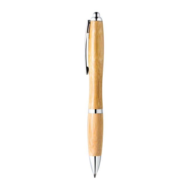 Custom Printed Bamboo Ballpoint Ballpen - Image 3