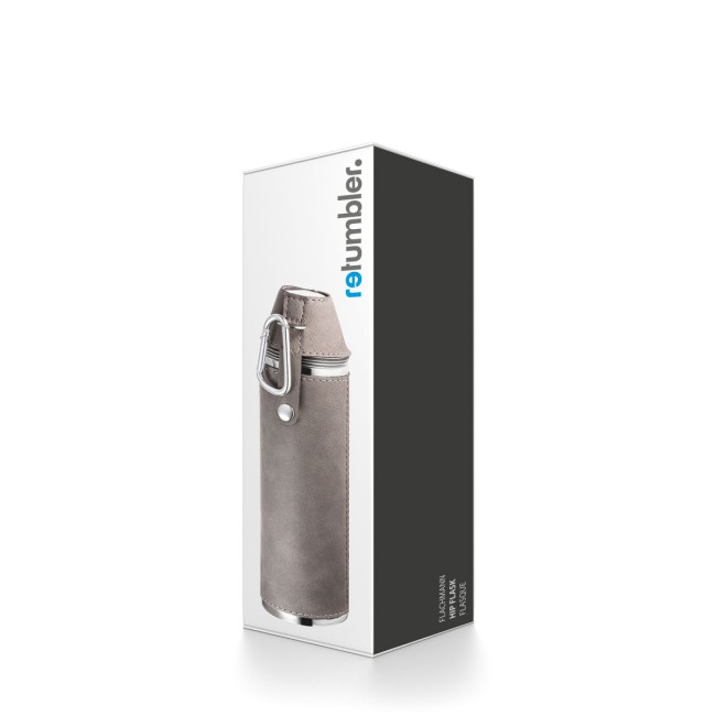 Custom Printed Stainless Steel Hip Flask - Image 6