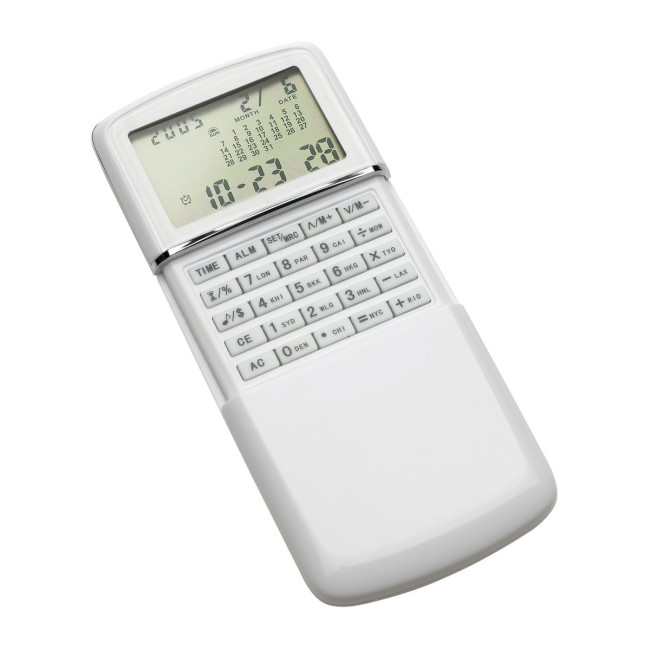 Custom Printed Calculator & World Time Clock - Image 3