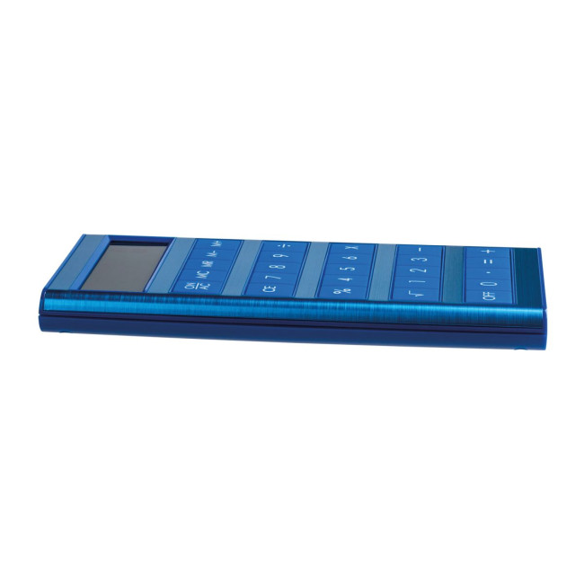 Custom Printed Blue Solar Calculator - Image 2