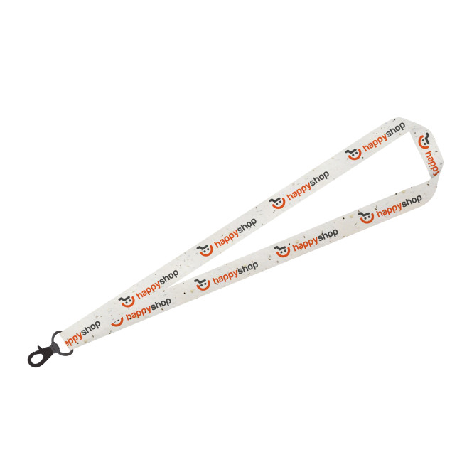 Custom Printed Seeded Paper Lanyards