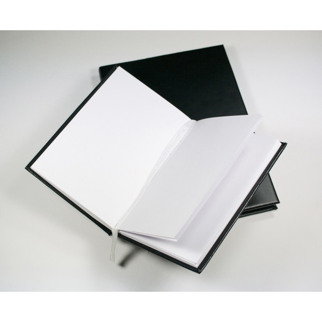 Custom Printed Malvern A5 Leather Bound Book - Image 1