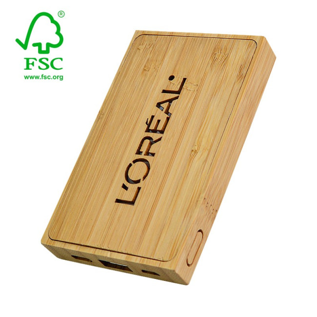 Custom Printed Eco Power Bank 5000mAh