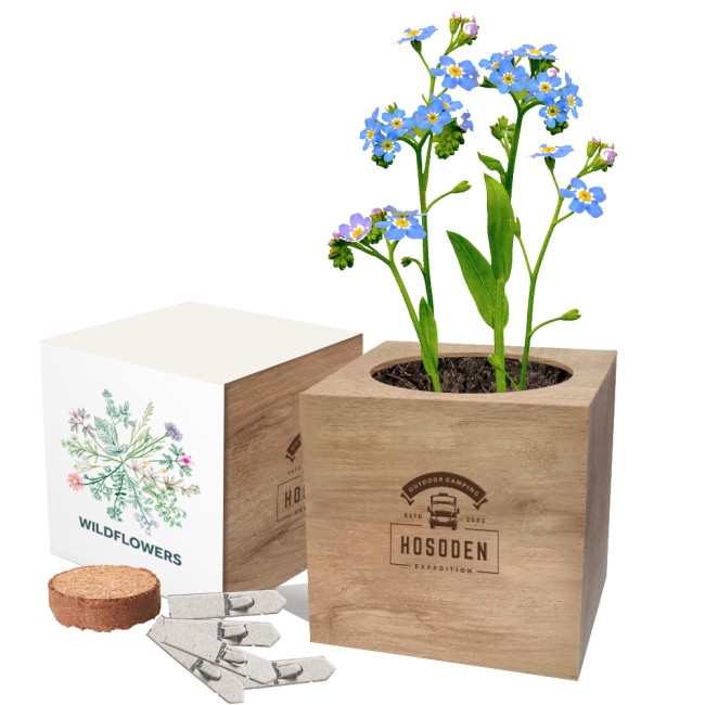 Custom Printed Essentials Desktop Cube Gardens