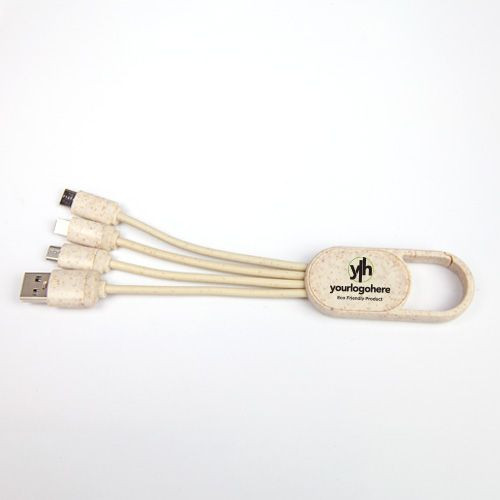 Custom Printed Eco Hook Charging Cable