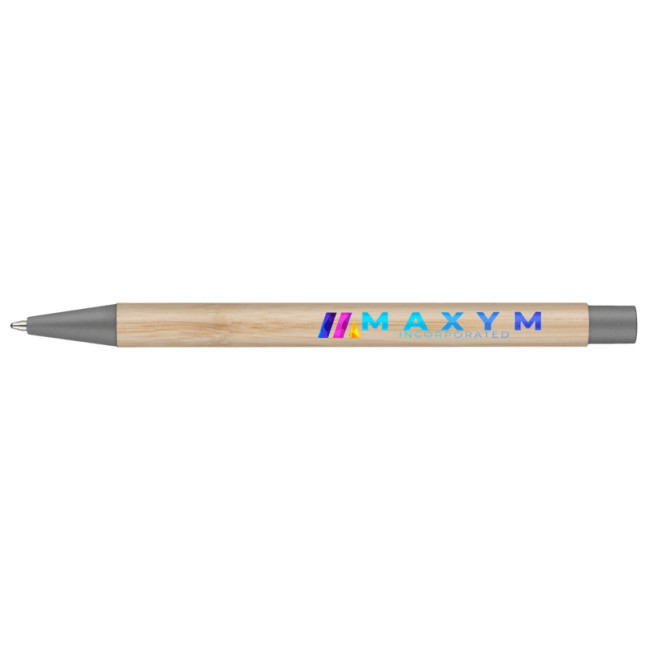 Custom Printed Par Bamboo Ballpen with Sleeve