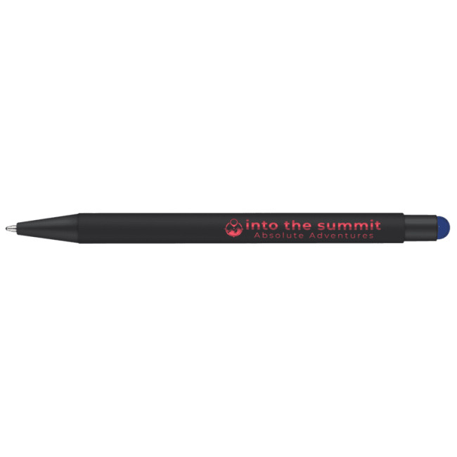 Custom Printed Par-i Noir Softfeel Ballpen with Sleeve