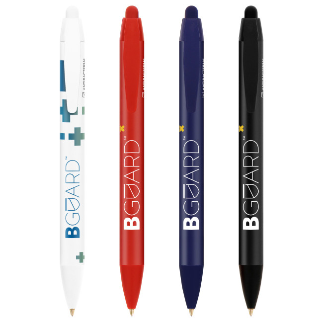 Custom Printed BIC Wide Body BGUARD Antibacterial Ballpen Digital - Image 1