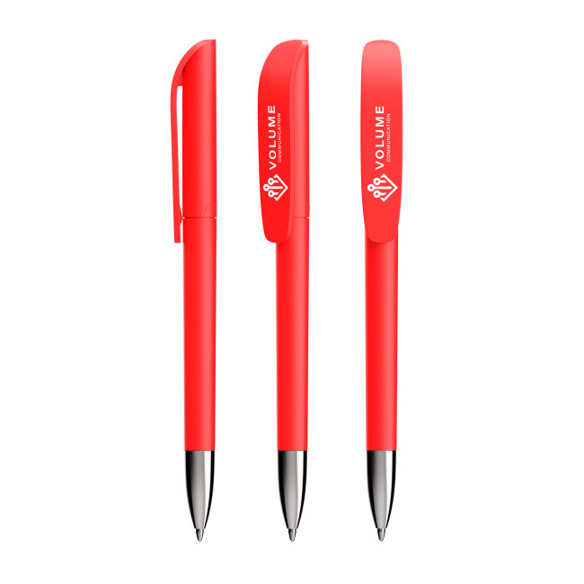 Custom Printed BIC Super Clip Soft Advance Ballpen Screen Printing - Image 1