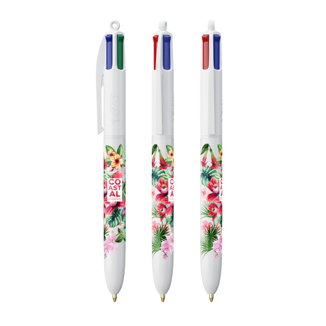 Custom Printed BIC 4 Colours Ballpen BritePix