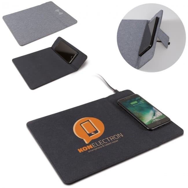 Custom Printed Fabric wireless mousepad 5W - Image 2