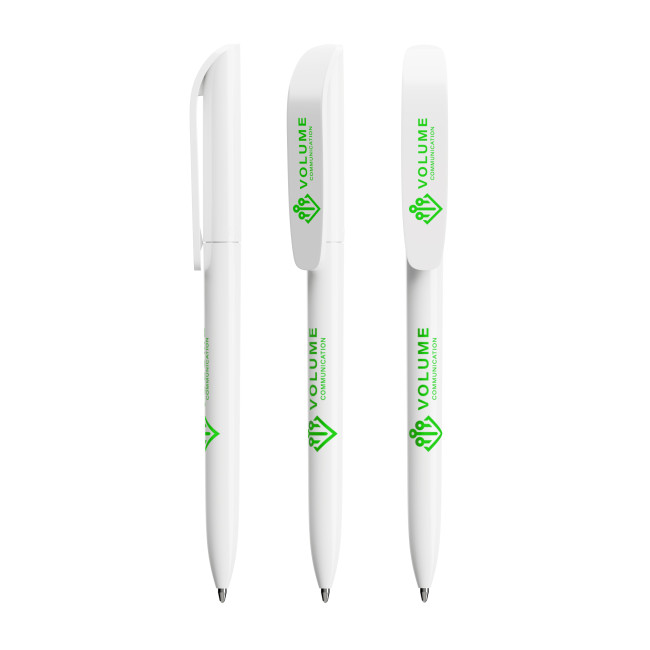 Custom Printed BIC Super Clip Ecolutions Ballpen Screen Printing