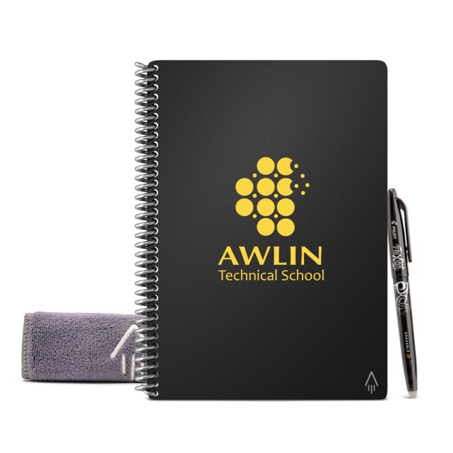 Custom Printed Rocketbook Fusion Executive A5 Notebook Hot stamping