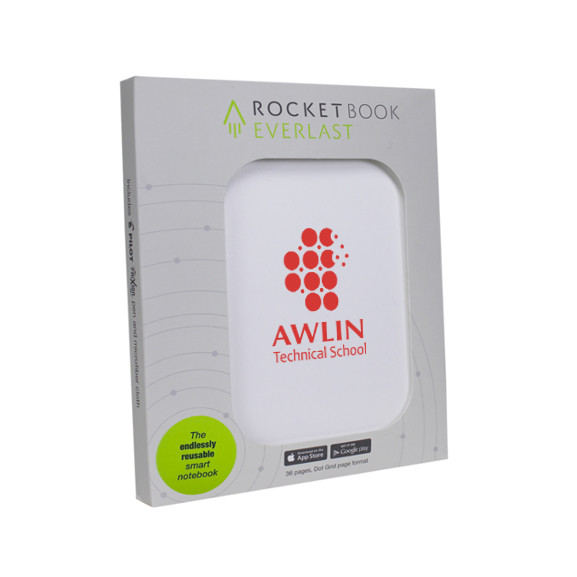 Custom Printed Rocketbook Core Executive A5 Notebook Screen Printing