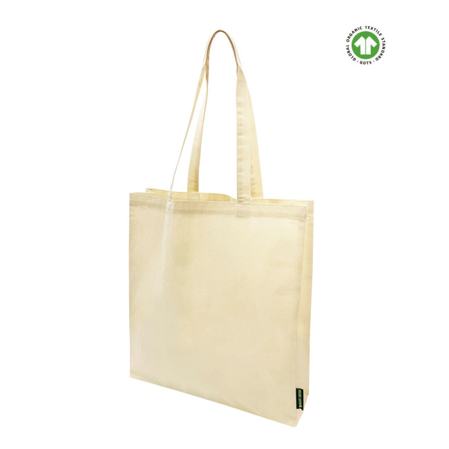 Custom Printed Papa Organic Cotton Printed Tote Bag