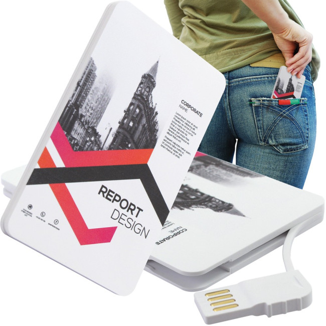 Custom Printed Ultra Slim Portable Wireless Charger