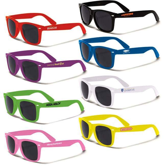 Custom Printed Wayfarer Sunglasses Stock Colours