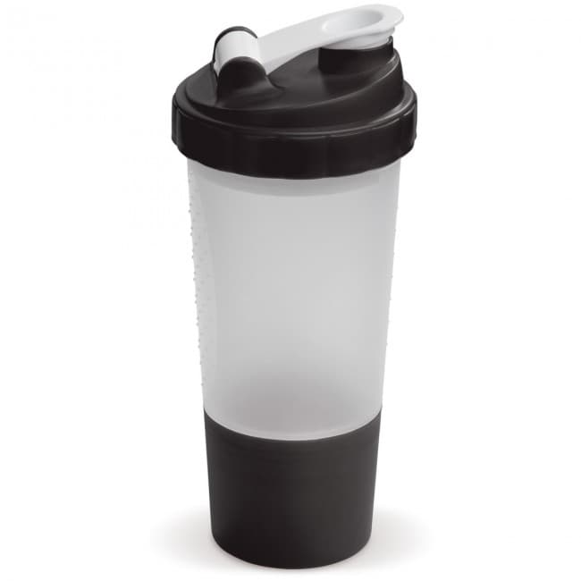 Custom Printed Shaker with compartment 500ml - Image 1