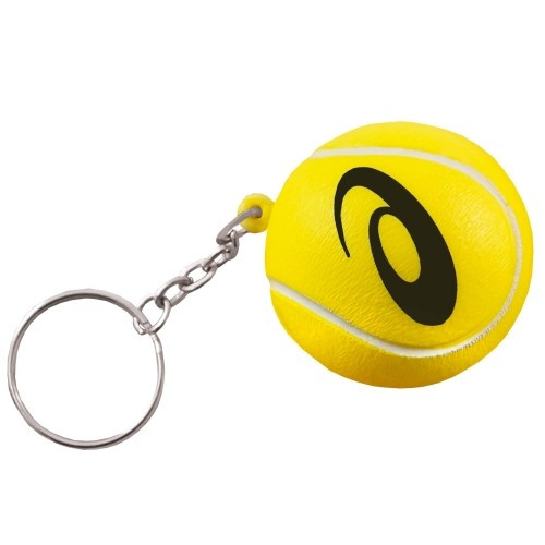 Custom Printed Stress Tennis Ball Keyring