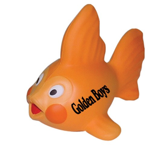 Custom Printed Stress Goldfish