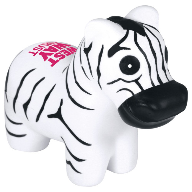 Custom Printed Stress Zebra