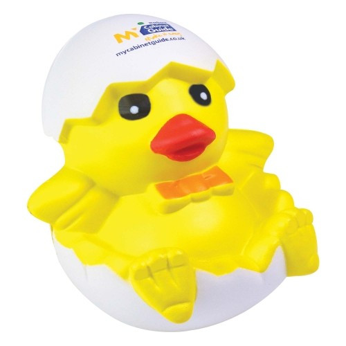 Custom Printed Stress Easter Chick