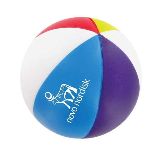 Custom Printed Stress Beach Ball