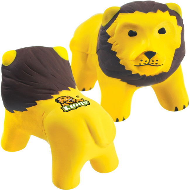 Custom Printed Stress Lion