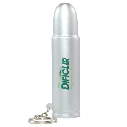 Custom Printed Stress Bullet Keyring