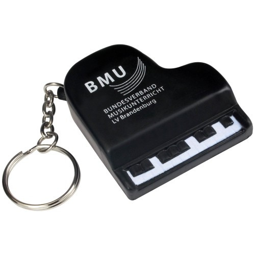 Custom Printed Stress Piano Keyring