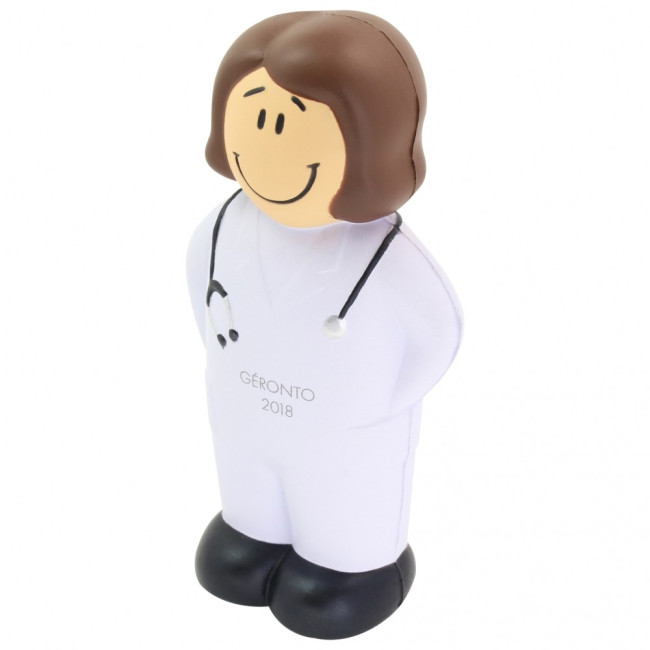 Custom Printed Stress Doctor Female