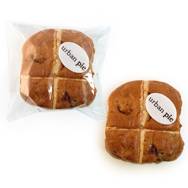 Custom Printed Hot Cross Bun Edible Wafer Logo