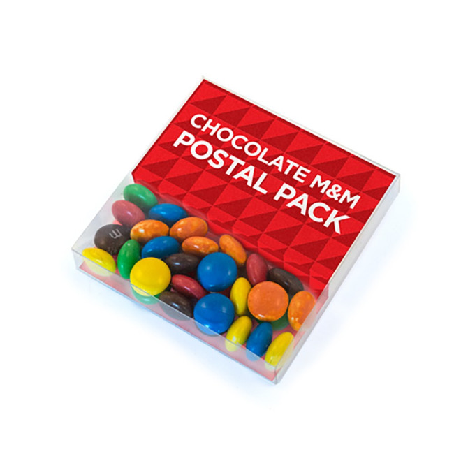 Custom Printed Chocolate M&M Postal Pack