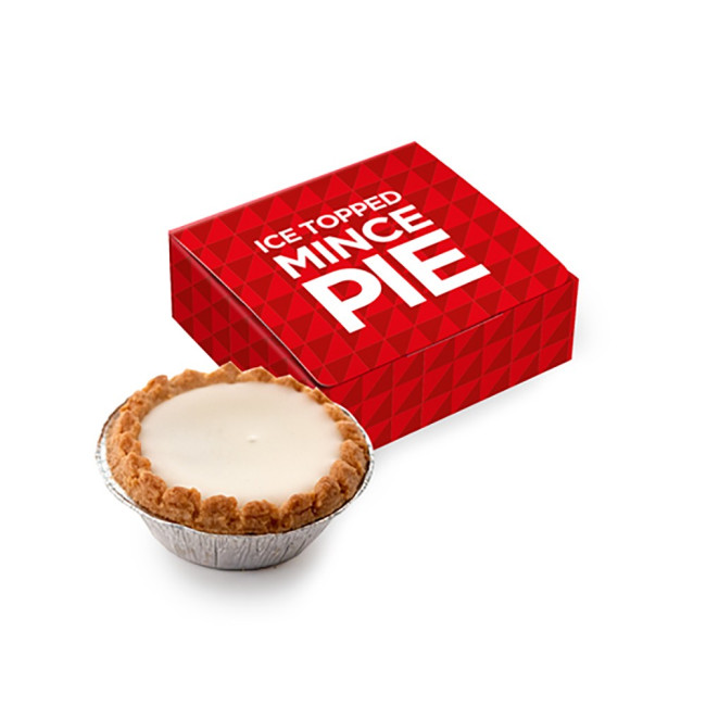 Custom Printed Ice Topped Mince Pie