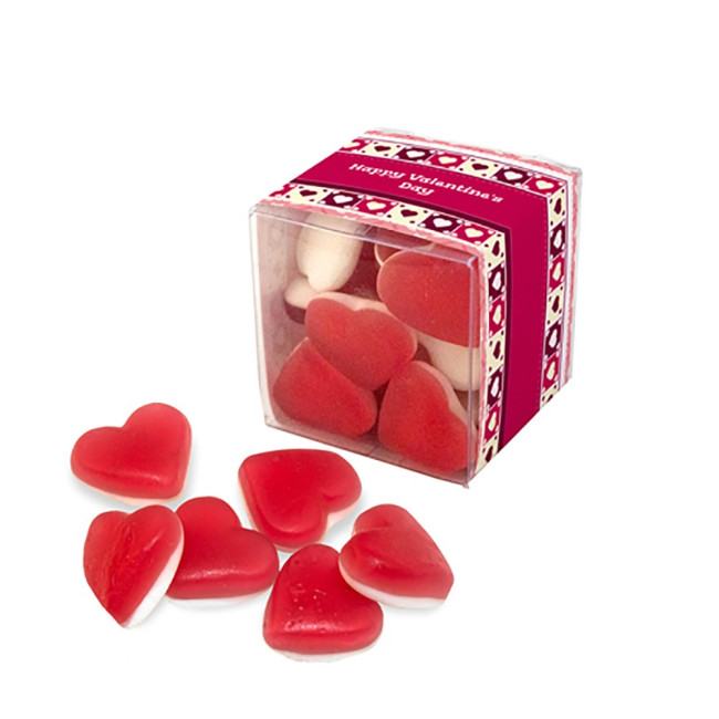 Custom Printed Heart Throbs Jelly Sweets Mini Cube