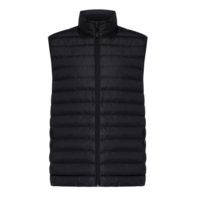 Custom Printed Meru Men Recycled Polyester Bodywarmer - Image 5