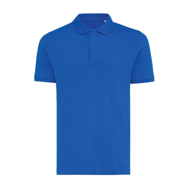 Custom Printed Yosemite Recycled Cotton Pique Polo - Image 1