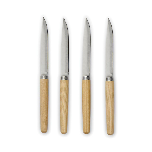 Custom Printed Retro Meat Knives