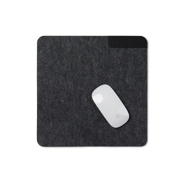 Custom Printed Albon GRS Recycled Felt Mouse Pad - Image 2