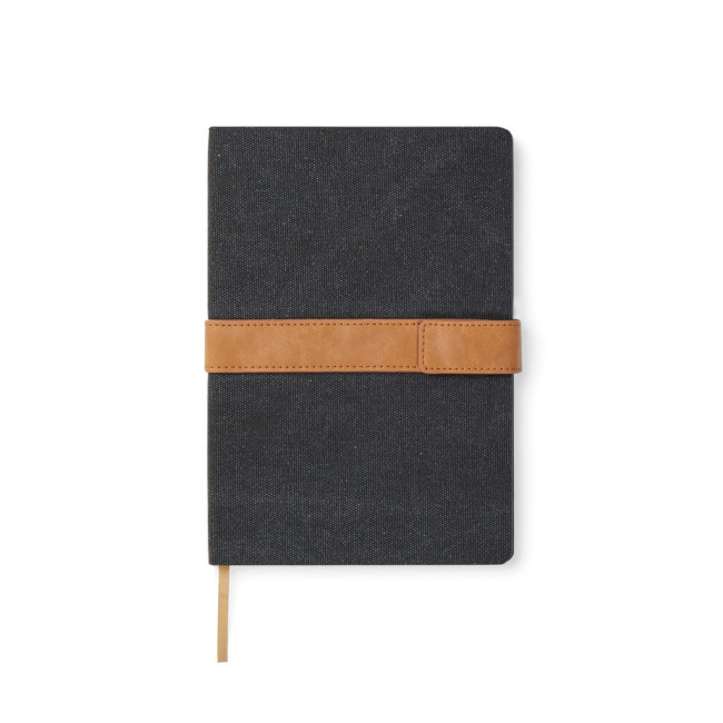 Custom Printed Bosler RCS Recycled Canvas Notebook - Image 4