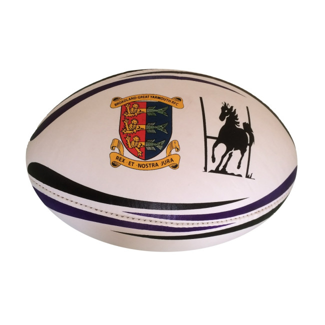 Custom Printed Size 5 Rugby Ball 36cm - Image 4