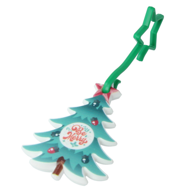 Custom Printed Christmas Eco-ration Tree Decoration