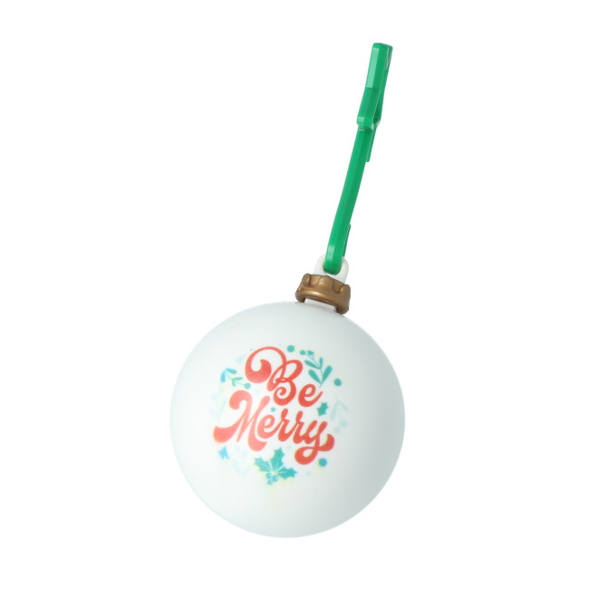 Custom Printed Christmas Eco-ration Plus Bauble Tree Decoration