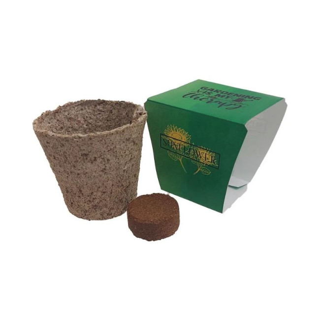 Custom Printed Coir Pot